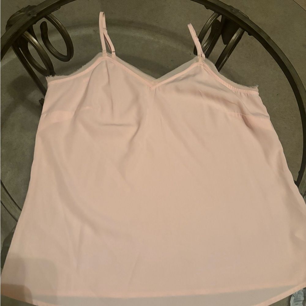 Ophelia Roe pink lace tank
